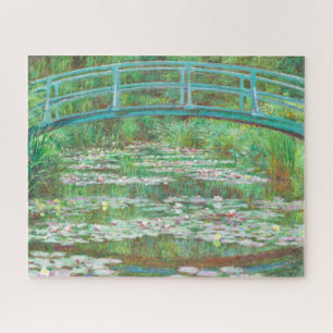 Die japanische Fußgängerbrücke Claude Monet 1899 Puzzle