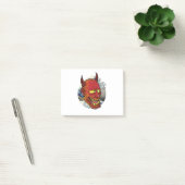 Die japanische Hannya-Maske Post-it Klebezettel (Büro)