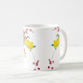 Die japanische Kunst Kaffeetasse (VorderseiteRechts)