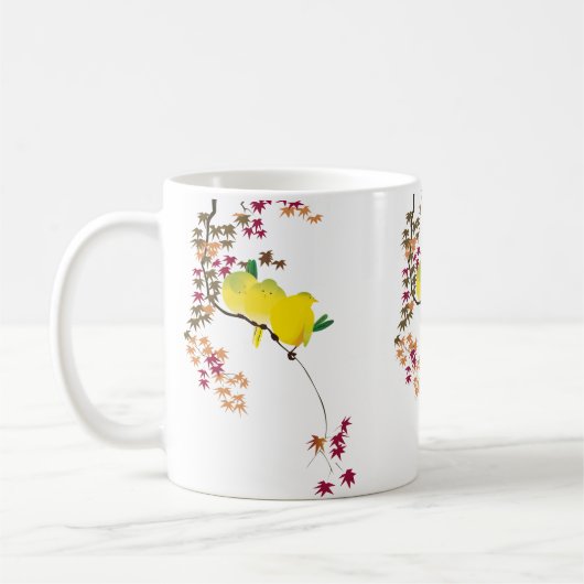 Die japanische Kunst Kaffeetasse (Links)