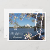 Die Jefferson-Gedenkstätte Postkarte (Vorne/Hinten)