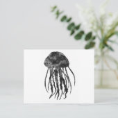 DIE JELLYFISCHE BEWEGUNG POSTKARTE (Stehend Vorderseite)