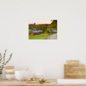 Die Jenne Farm in Woodstock, Vermont. Herbst. Poster (Küche)
