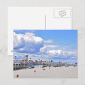 Die Jersey Shore auf den Meereshöhen Postkarte (Vorne/Hinten)