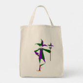 Die Jester-Grocery-Tasche Tragetasche (Rückseite)