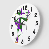 Die Jester-Wall-Uhr Große Wanduhr (Winkel)