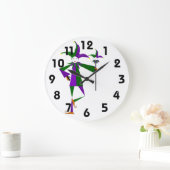 Die Jester-Wall-Uhr Große Wanduhr (Zuhause)