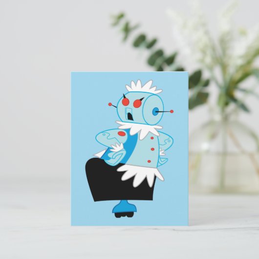 Die Jestons | Rosie the Robot Postkarte (Stehend Vorderseite)