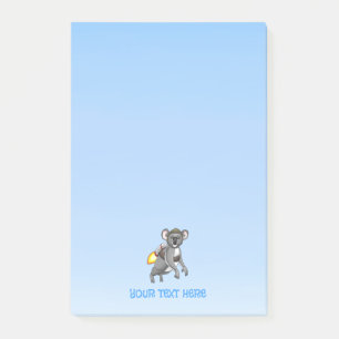 Die Jetpack-Fahrt des Koalas Post-it Klebezettel
