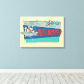 Die Jetsons | Aus dieser Welt Leinwanddruck (Insitu (Holzboden))