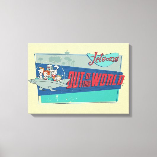 Die Jetsons | Aus dieser Welt Leinwanddruck (Vorderseite)