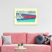 Die Jetsons | Aus dieser Welt Leinwanddruck (Insitu (Wohnzimmer))