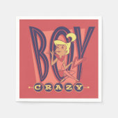 Die Jetsons | Boy Crazy Serviette (Vorderseite)
