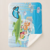Die Jetsons | Der Sherpa Blanket für die Familie Sherpadecke (Vorderseite)