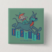 Die Jetsons | Elroy & Astro Besties Button (Vorderseite)