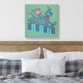 Die Jetsons | Elroy & Astro Besties Leinwanddruck (Insitu (Schlafzimmer))