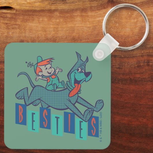 Die Jetsons | Elroy & Astro Besties Schlüsselanhänger (Rückseite)