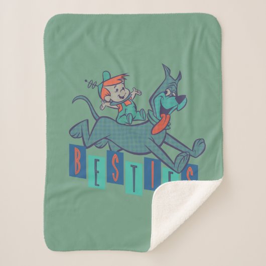 Die Jetsons | Elroy & Astro Besties Sherpadecke (Vorderseite)