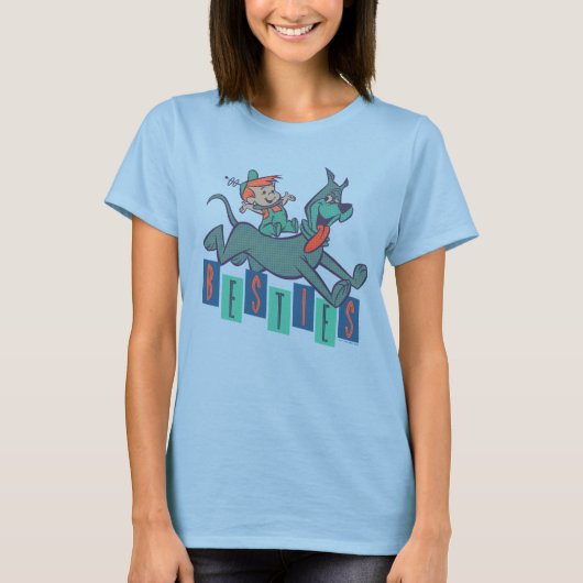 Die Jetsons | Elroy & Astro Besties T-Shirt (Vorderseite)