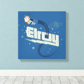 Die Jetsons | Elroy BBUUZZZZZZ Leinwanddruck (Insitu (Holzboden))