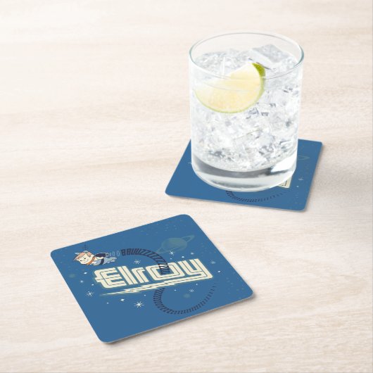 Die Jetsons | Elroy BBUUZZZZZZ Rechteckiger Pappuntersetzer (Vor Ort)