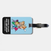 Die Jetsons | Familie Gepäckanhänger (Rückseite horizontal)