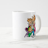 Die Jetsons | Familie Jumbo-Tasse (Vorderseite Rechts)