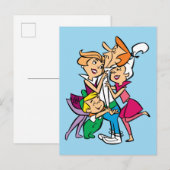Die Jetsons | Familie Postkarte (Vorne/Hinten)