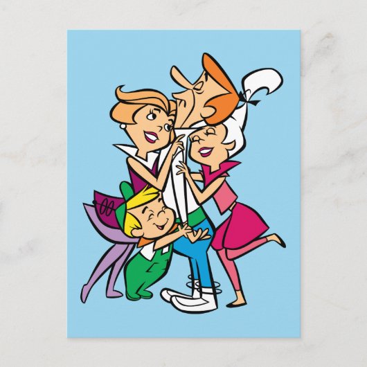 Die Jetsons | Familie Postkarte (Vorderseite)