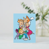 Die Jetsons | Familie Postkarte (Stehend Vorderseite)