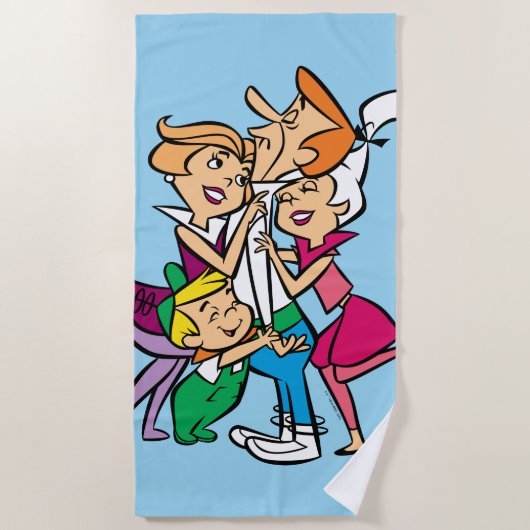Die Jetsons | Familie Strandtuch (Vorderseite)