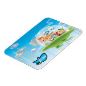 Die Jetsons | Familienflieger Magnet (Linke Seite)