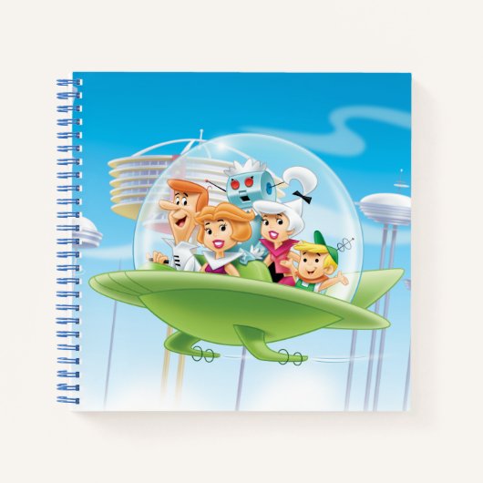 Die Jetsons | Familienflieger Notizblock (Vorderseite)