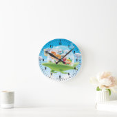 Die Jetsons | Familienflieger Runde Wanduhr (Zuhause)