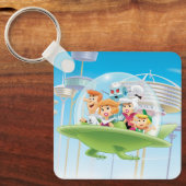 Die Jetsons | Familienflieger Schlüsselanhänger (Vorderseite)