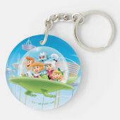 Die Jetsons | Familienflieger Schlüsselanhänger (Rückseite)