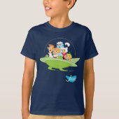 Die Jetsons | Familienflieger T-Shirt (Vorderseite)
