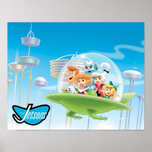 Die Jetsons Familienfliegerplakat Poster