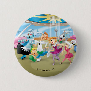Die Jetsons Family Dance Party Button