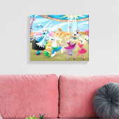 Die Jetsons | Family Dance Party Leinwanddruck (Insitu (Wohnzimmer))