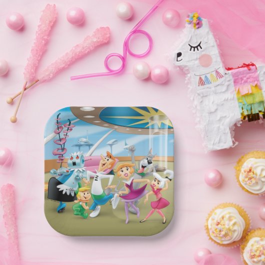 Die Jetsons | Family Dance Party Pappteller (Party)