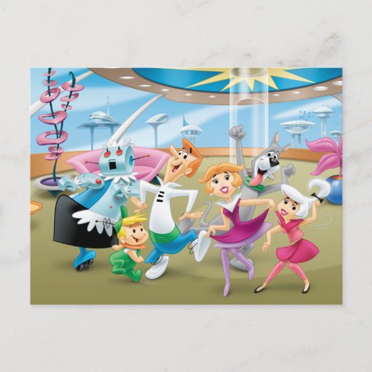 Die Jetsons | Family Dance Party Postkarte (Vorderseite)