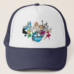 Die Jetsons Family Dance Party Trucker Hat Truckerkappe