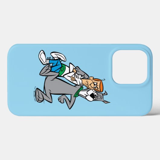 Die Jetsons | George & Astro Buddies Case-Mate iPhone Hülle (Rückseite (Horizontal))