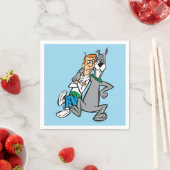Die Jetsons | George & Astro Buddies Serviette (Beispiel)