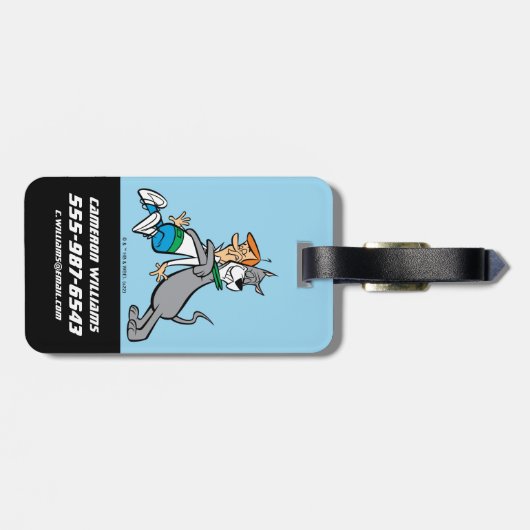 Die Jetsons | George & Astro Hug Gepäckanhänger (Rückseite horizontal)