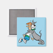 Die Jetsons | George & Astro Hug Magnet (Vorderseite/Rückseite)