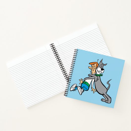 Die Jetsons | George & Astro Hug Notizblock (Innenseite)