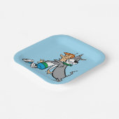 Die Jetsons | George & Astro Hug Pappteller (Gewinkelt)