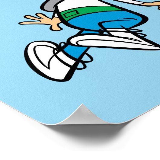 Die Jetsons | George & Astro Hug Poster (Ecke)